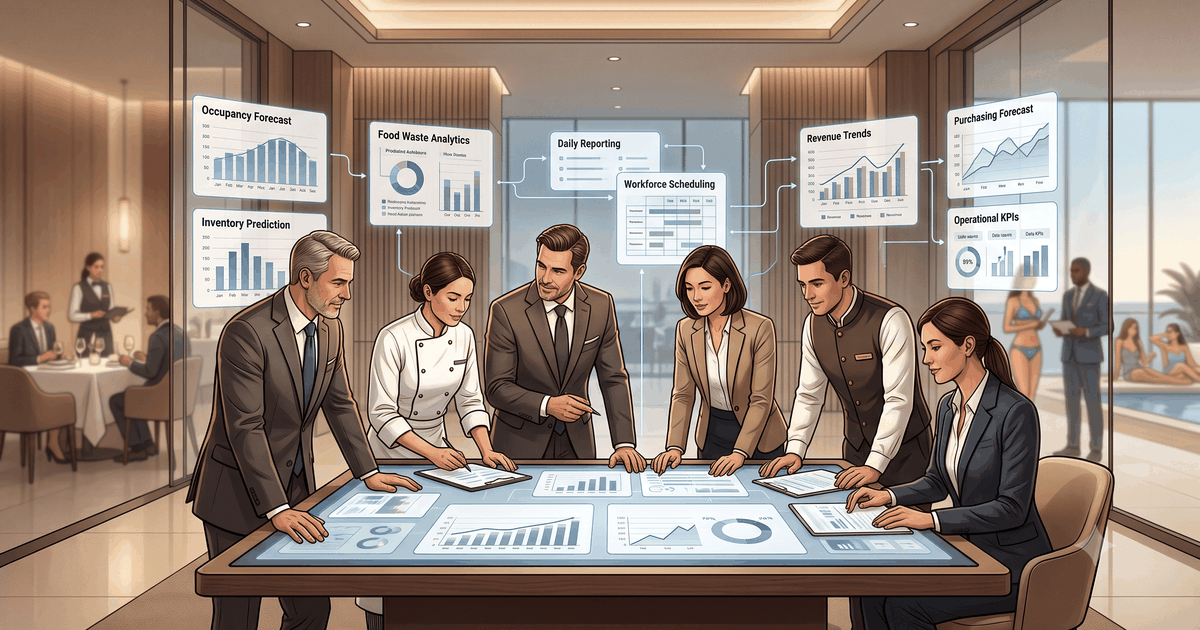 AI in hotel operations: hospitality staff asked for back office automation, not guest personalisation