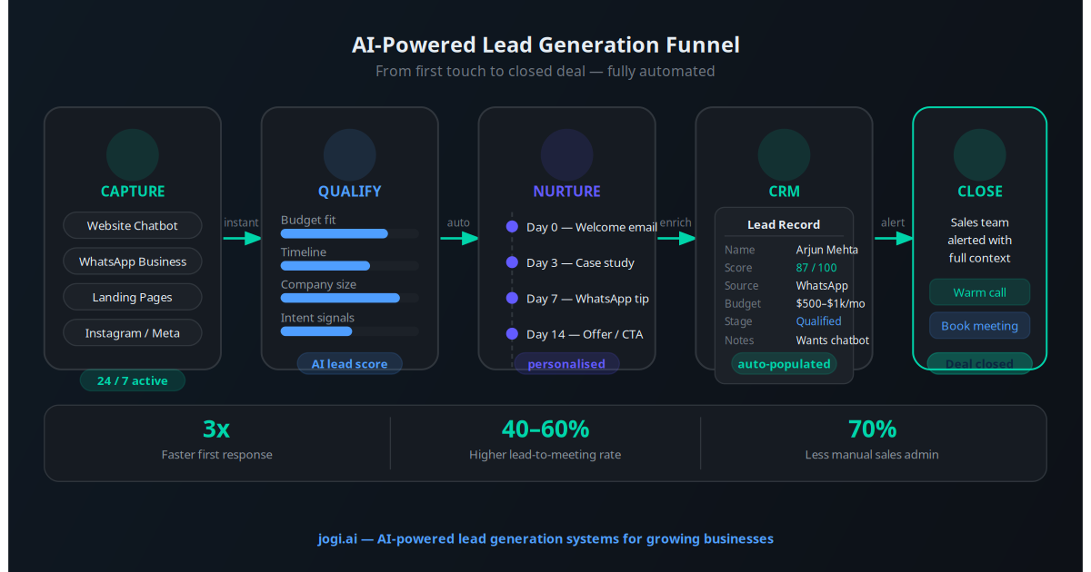 AI lead generation — automate your sales funnel