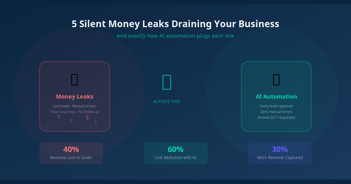 5 Silent Money Leaks Draining Your Business