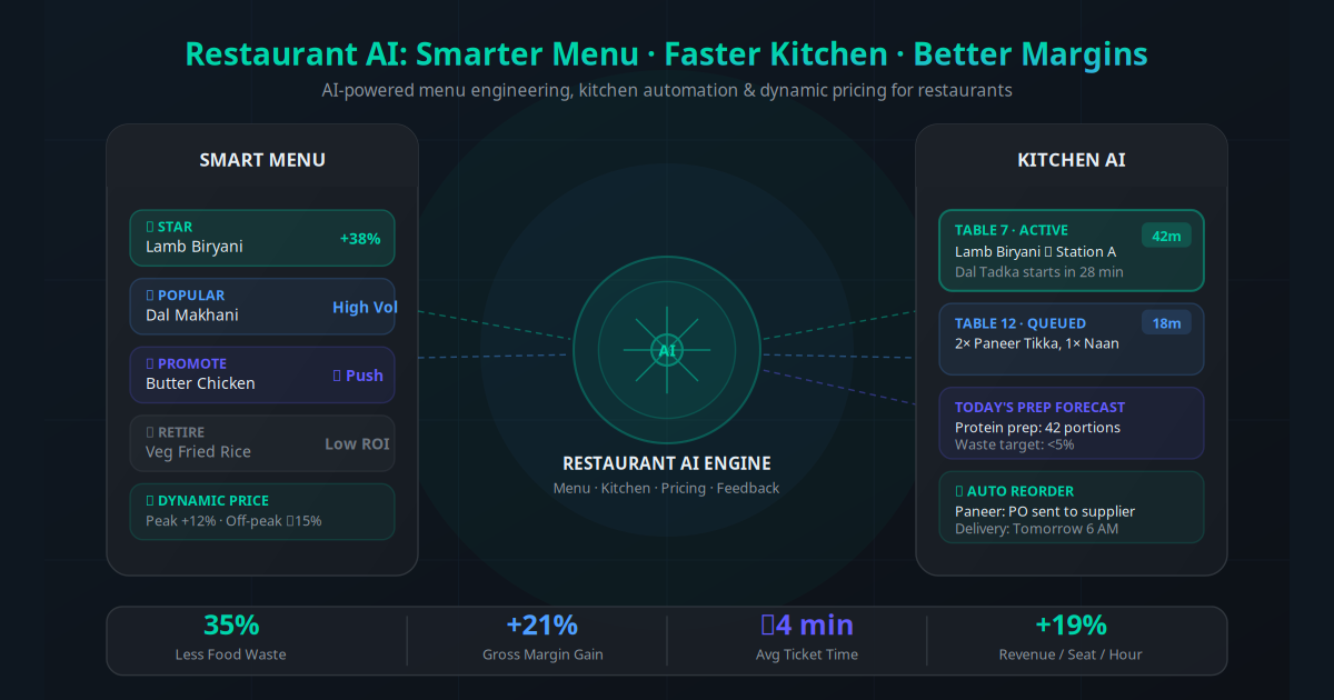 Restaurant Booking Automation and AI Ordering Systems